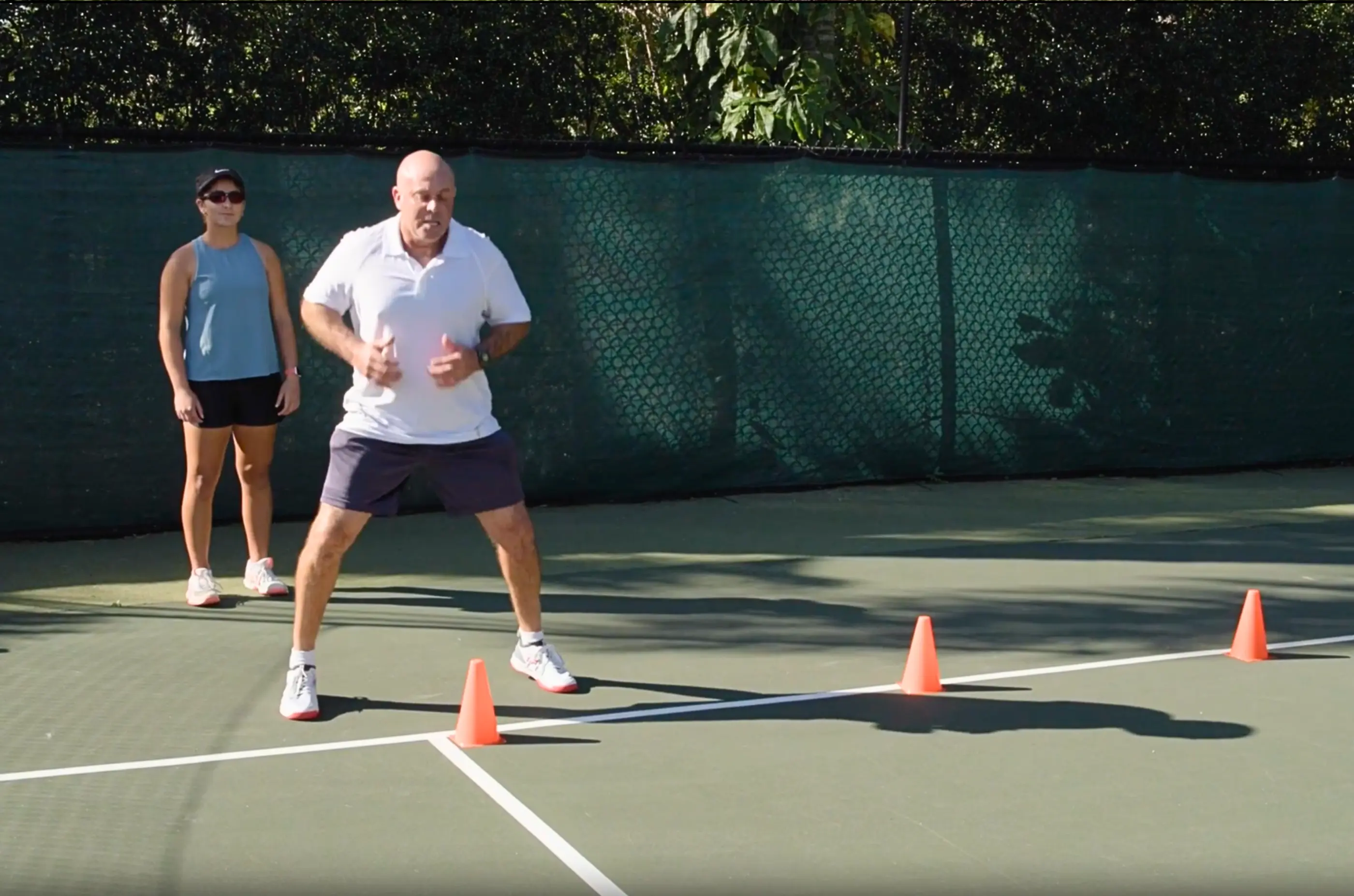 Shuffle and Crossover Step Drill