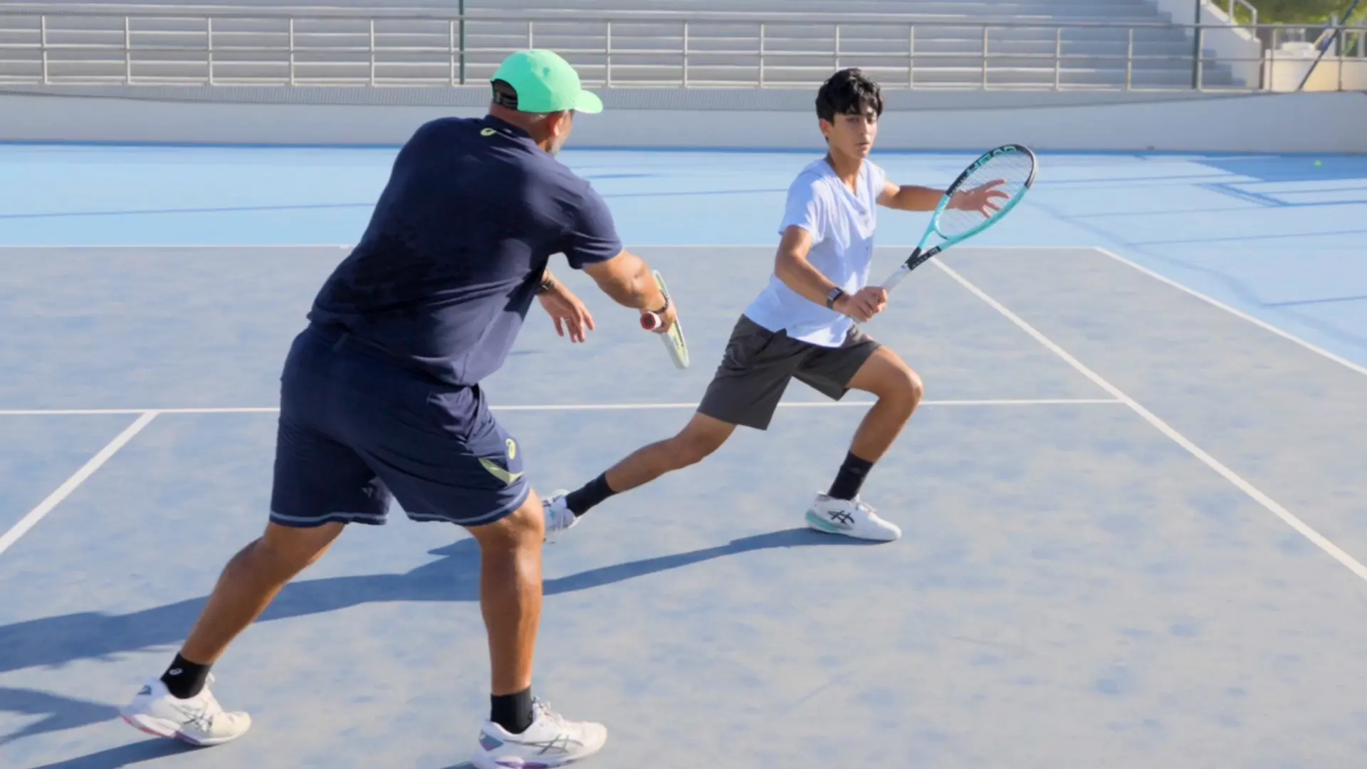 Develop Better Tennis Footwork with Shadow Movement
