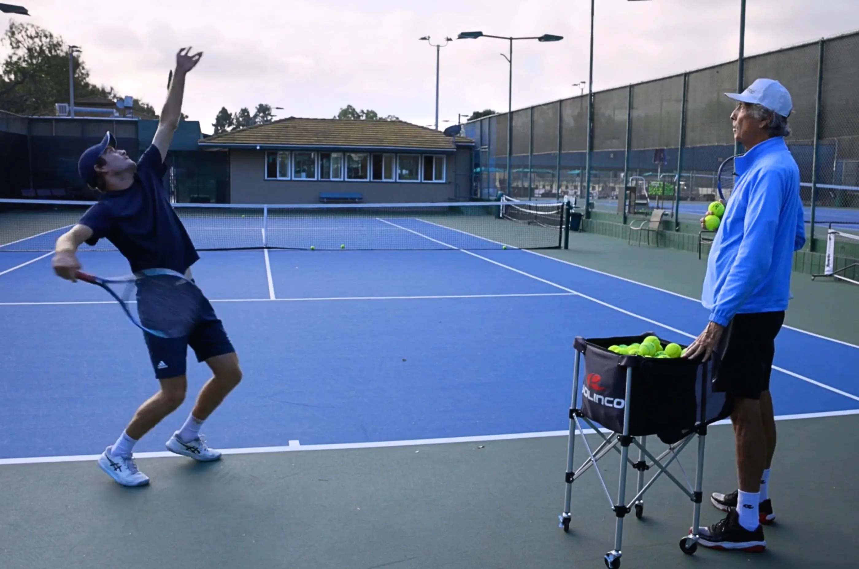 Platform Kick Serve